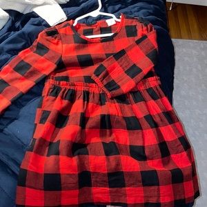 Buffalo check girls dress size 3t